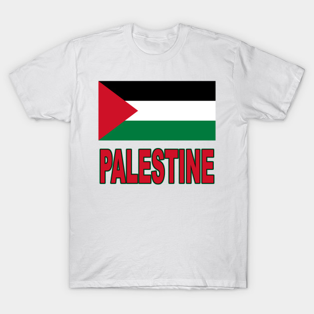 The Pride of Palestine Palestinian Flag Design Palestinian TShirt TeePublic